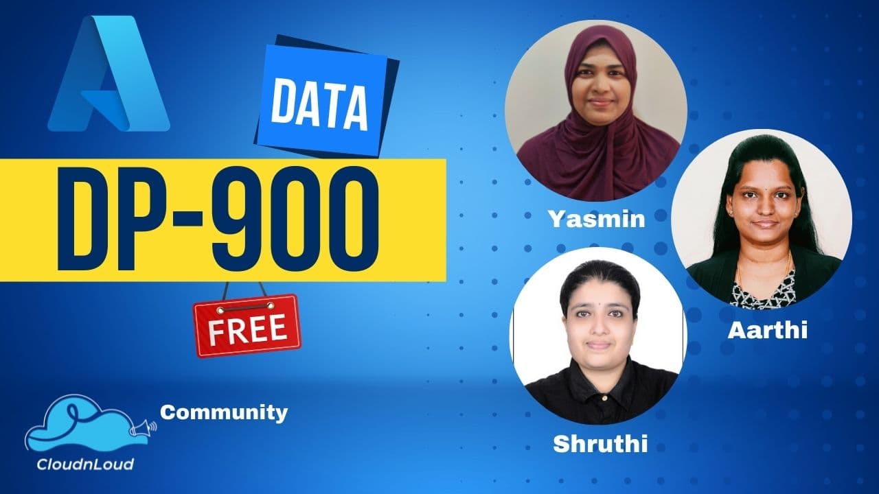 DP-900 : Microsoft Azure Data Fundamentals Free Training